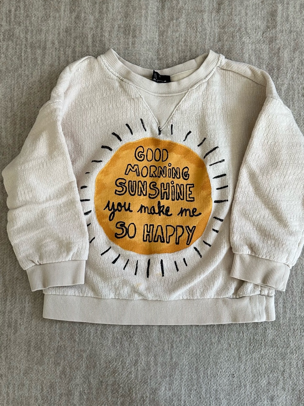 Art Class “Good Morning Sunshine” Sweatshirt – Size 2T